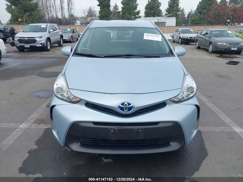 VIN JTDZN3EU7FJ038396 2015 Toyota Prius, V Three no.12