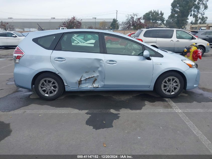 VIN JTDZN3EU7FJ038396 2015 Toyota Prius, V Three no.13