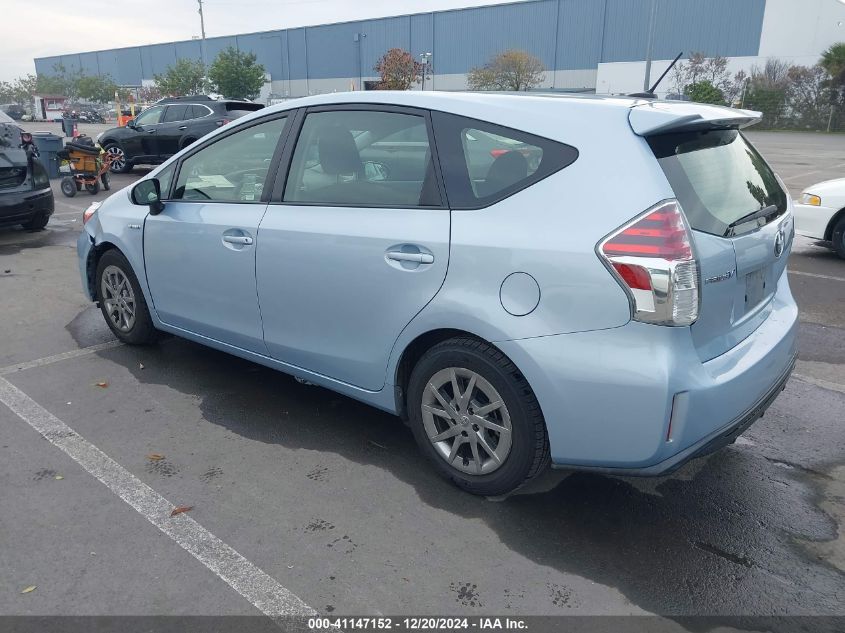 VIN JTDZN3EU7FJ038396 2015 Toyota Prius, V Three no.3