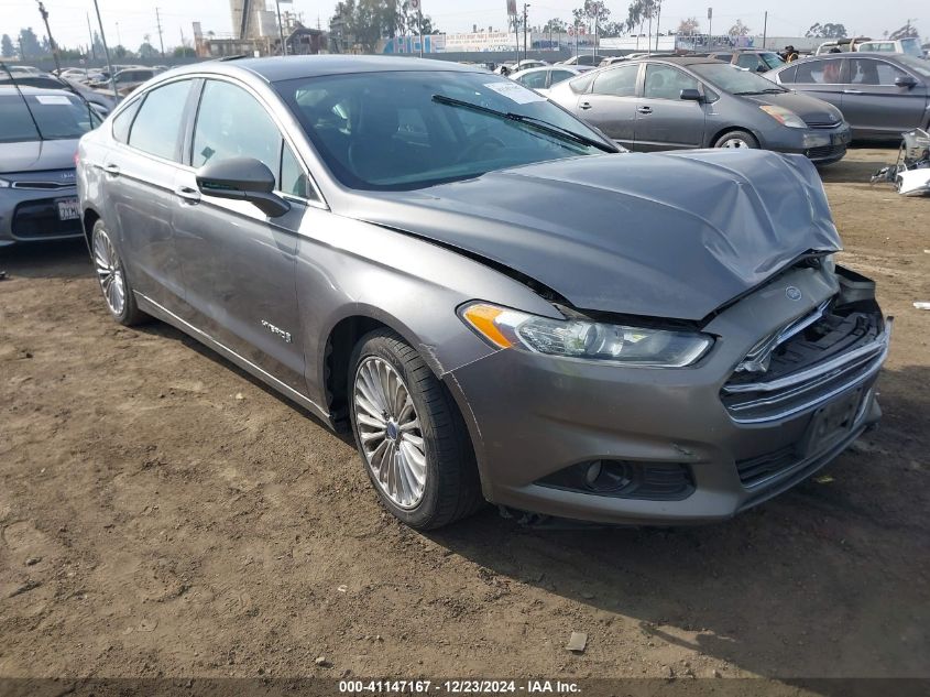 VIN 3FA6P0RU1ER220028 2014 Ford Fusion, Hybrid Tita... no.1