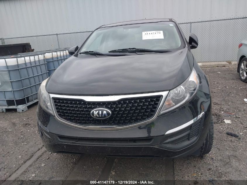 VIN KNDPB3ACXG7822535 2016 KIA Sportage, LX no.6