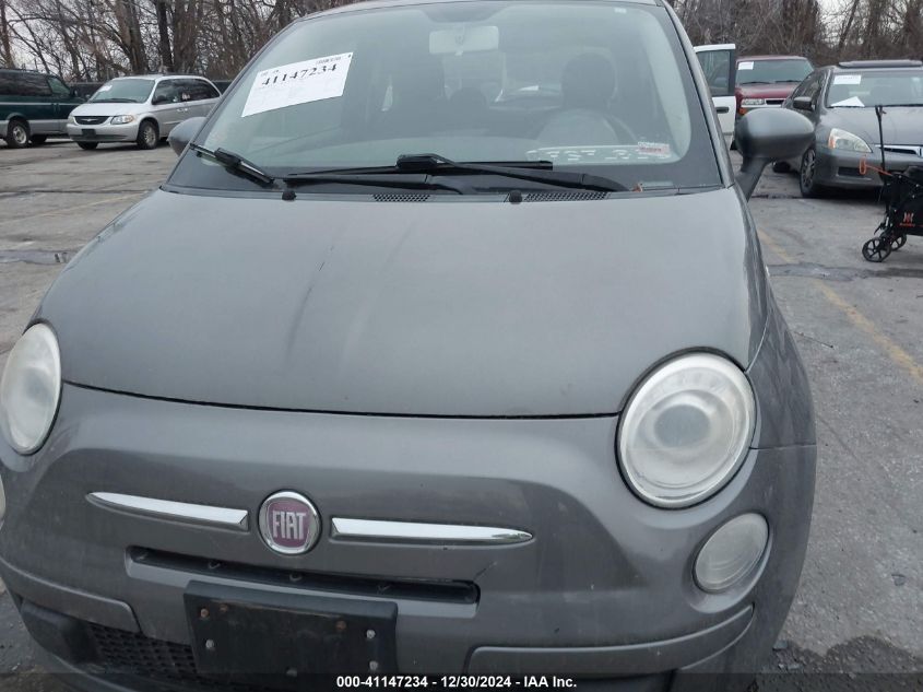 2012 Fiat 500 Pop VIN: 3C3CFFARXCT124610 Lot: 41147234