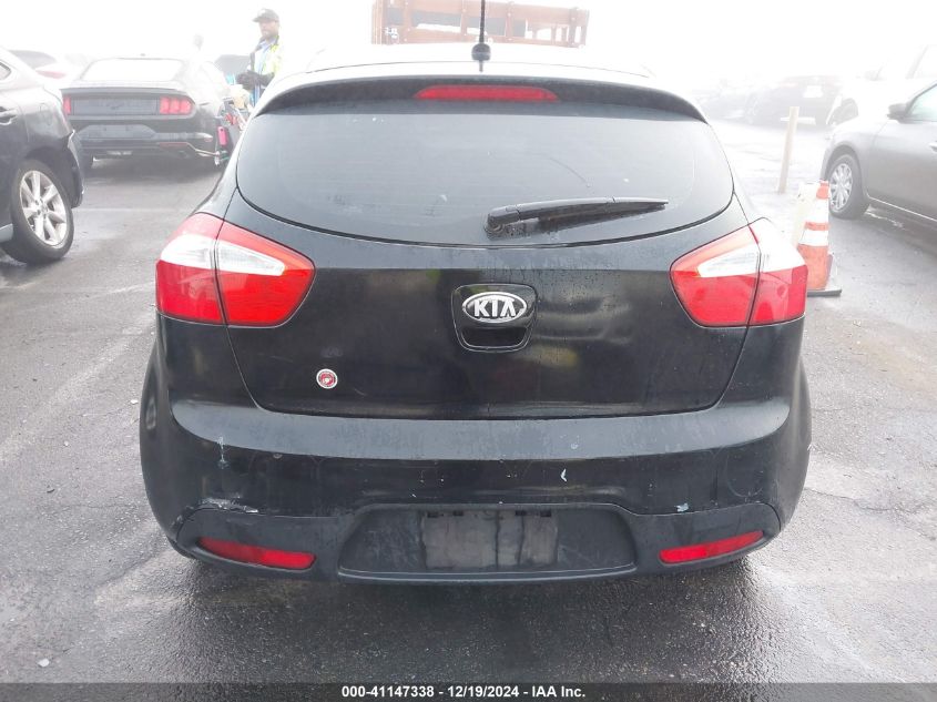 2013 Kia Rio Lx VIN: KNADM5A3XD6197724 Lot: 41147338