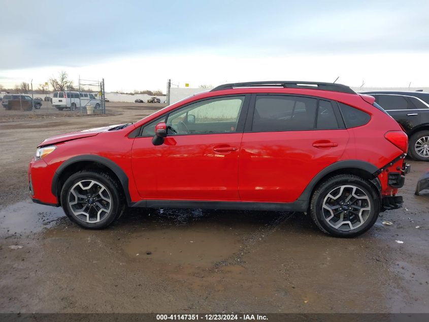 2016 Subaru Crosstrek 2.0I Premium VIN: JF2GPABC3G8318599 Lot: 41147351