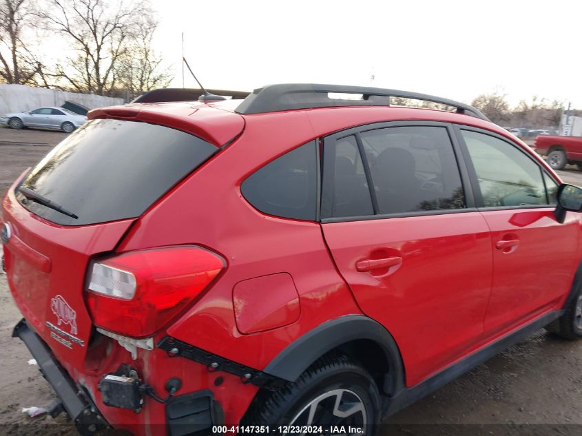 2016 Subaru Crosstrek 2.0I Premium VIN: JF2GPABC3G8318599 Lot: 41147351