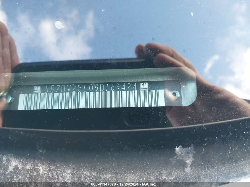 2006 Saturn Relay 3 VIN: 5GZDV23L06D169424 Lot: 41147379