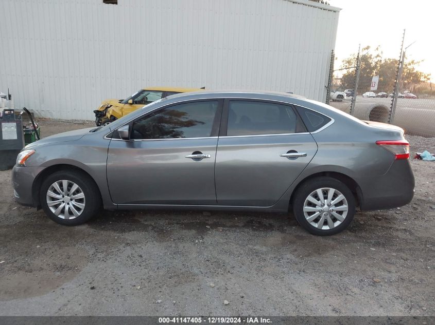 VIN 3N1AB7AP1FY260587 2015 NISSAN SENTRA no.14