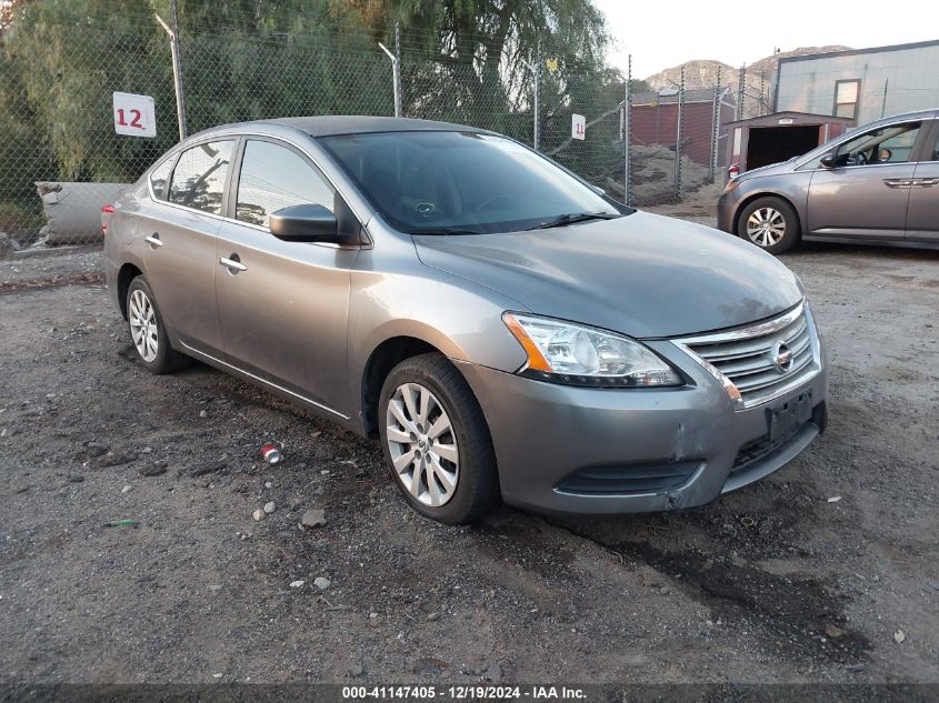 VIN 3N1AB7AP1FY260587 2015 NISSAN SENTRA no.1