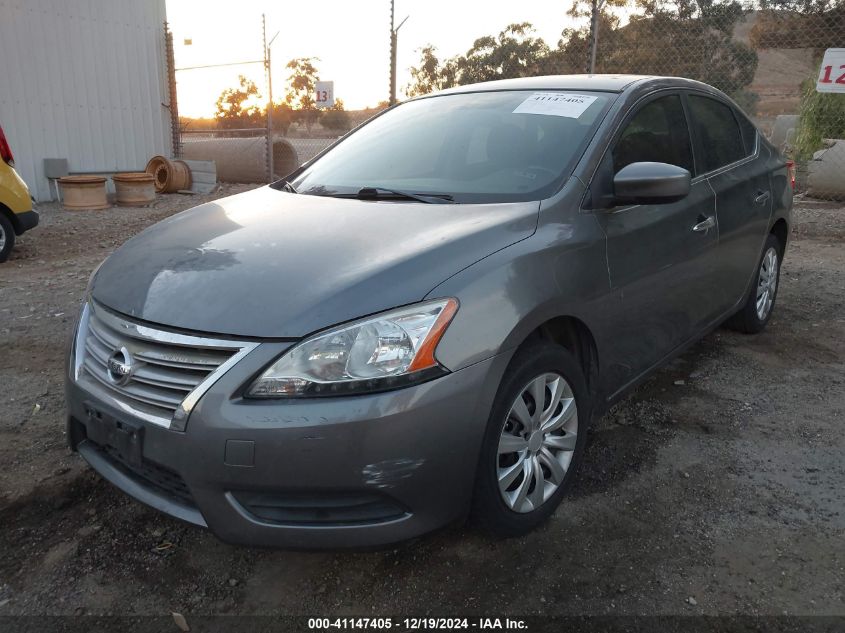 VIN 3N1AB7AP1FY260587 2015 NISSAN SENTRA no.2