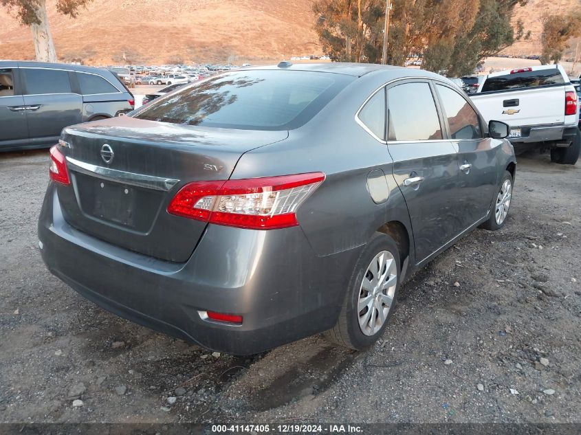 VIN 3N1AB7AP1FY260587 2015 NISSAN SENTRA no.4