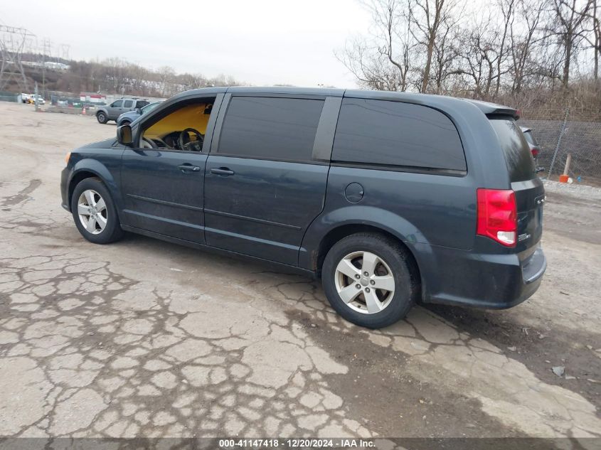 VIN 2C4RDGBG5DR672176 2013 Dodge Grand Caravan, SE no.3