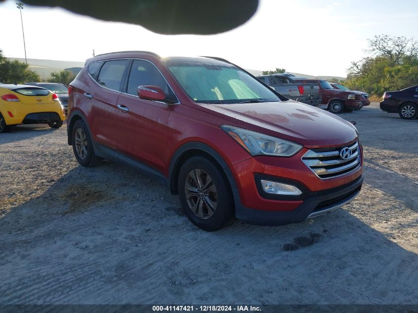 VIN 5XYZU3LB1EG180956 2014 HYUNDAI SANTA FE SPORT no.1