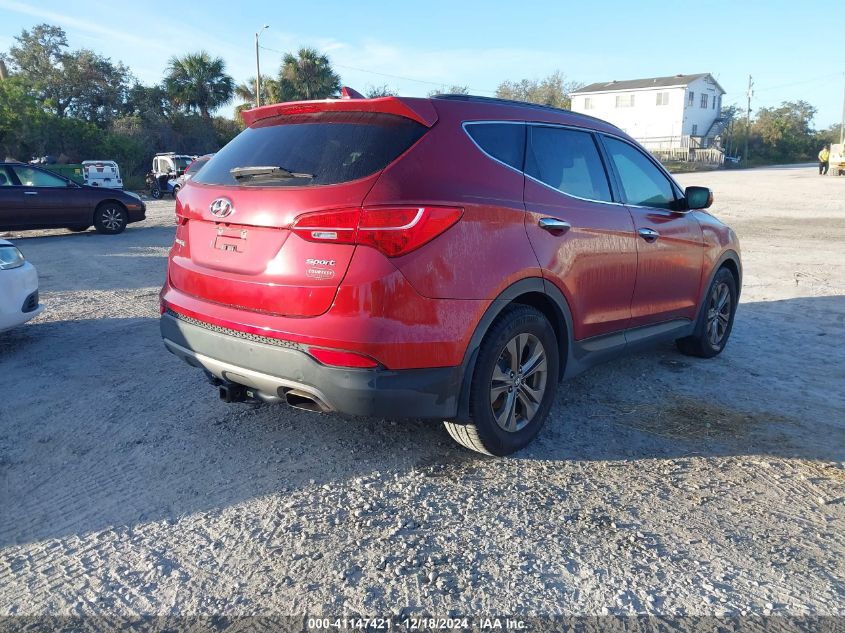 VIN 5XYZU3LB1EG180956 2014 HYUNDAI SANTA FE SPORT no.4