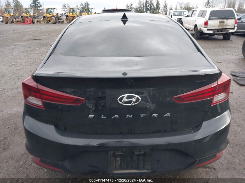 2019 Hyundai Elantra Sel VIN: 5NPD84LF2KH459036 Lot: 41147473