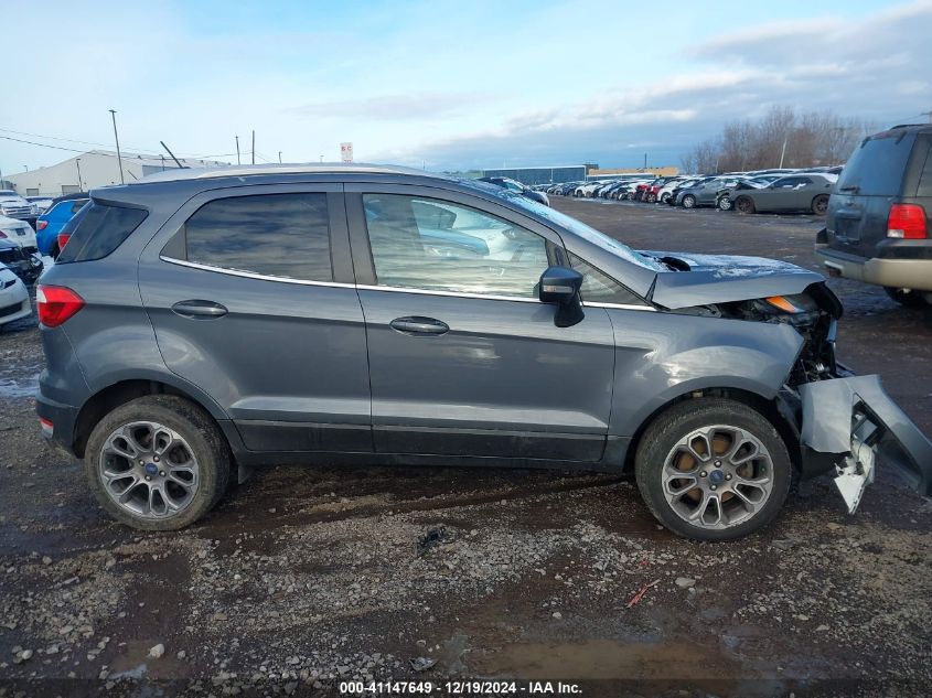 2018 Ford Ecosport Titanium VIN: MAJ6P1WL0JC181409 Lot: 41147649