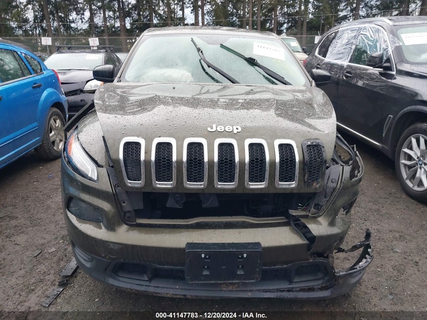 2015 JEEP CHEROKEE SPORT - 1C4PJLAB0FW516331