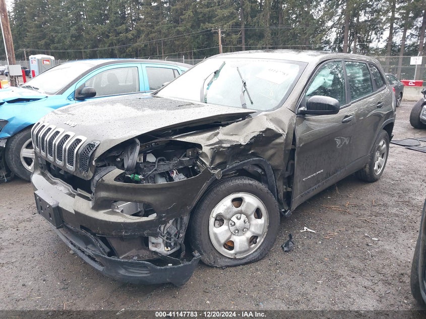 2015 JEEP CHEROKEE SPORT - 1C4PJLAB0FW516331