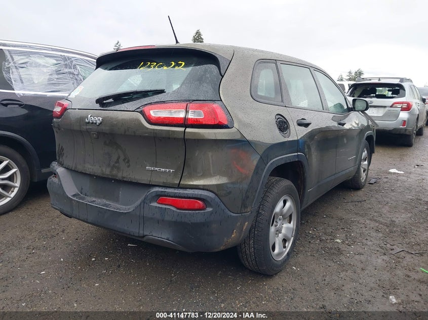 2015 JEEP CHEROKEE SPORT - 1C4PJLAB0FW516331