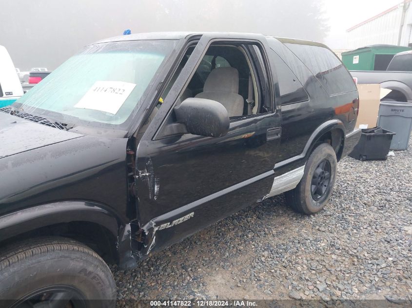 2000 Chevrolet Blazer Ls VIN: 1GNCT18W0YK259212 Lot: 41147822