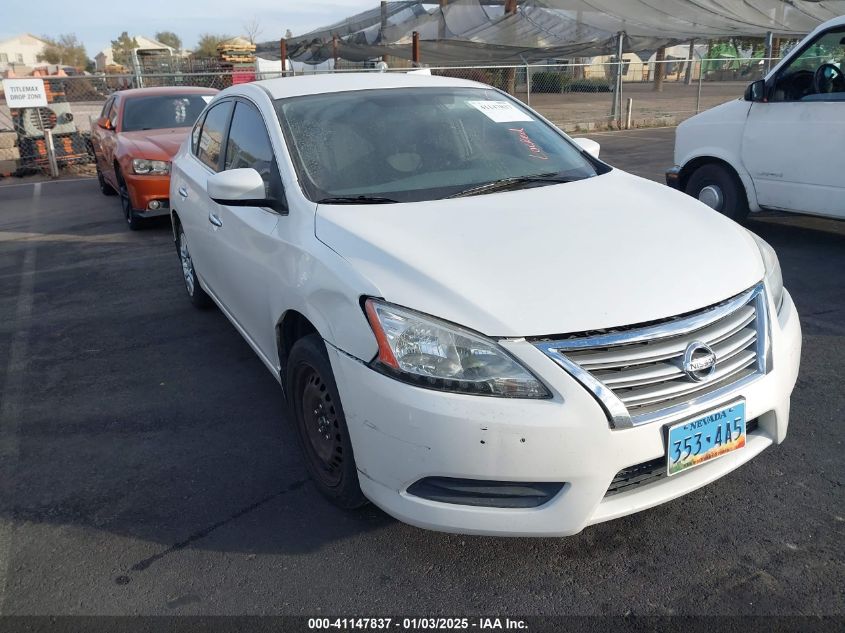 VIN 3N1AB7AP6DL742238 2013 Nissan Sentra, S no.6