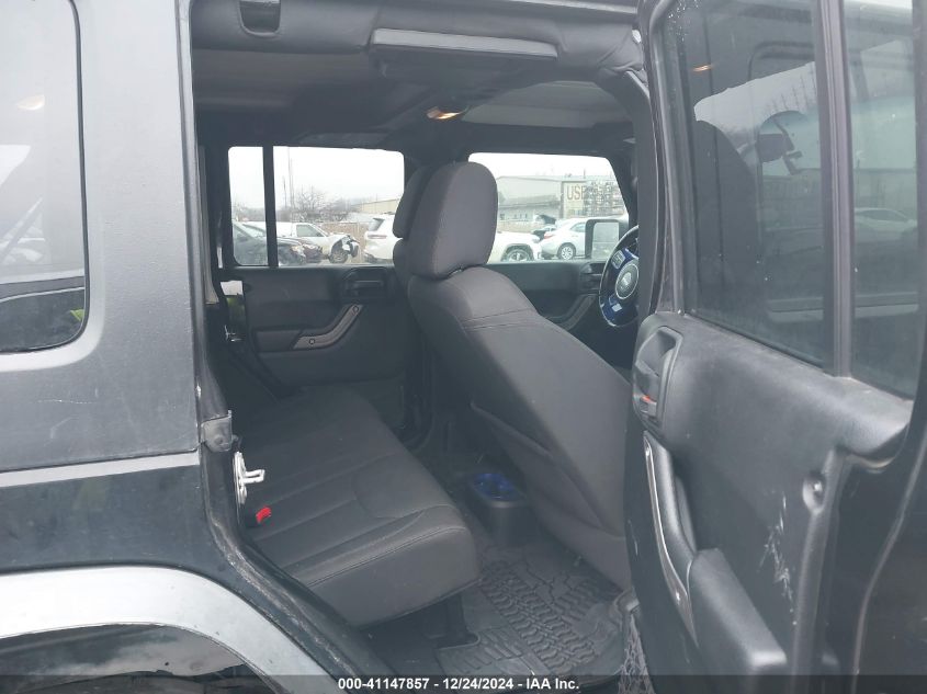 2016 Jeep Wrangler Unlimited Sport VIN: 1C4BJWDG9GL242245 Lot: 41147857