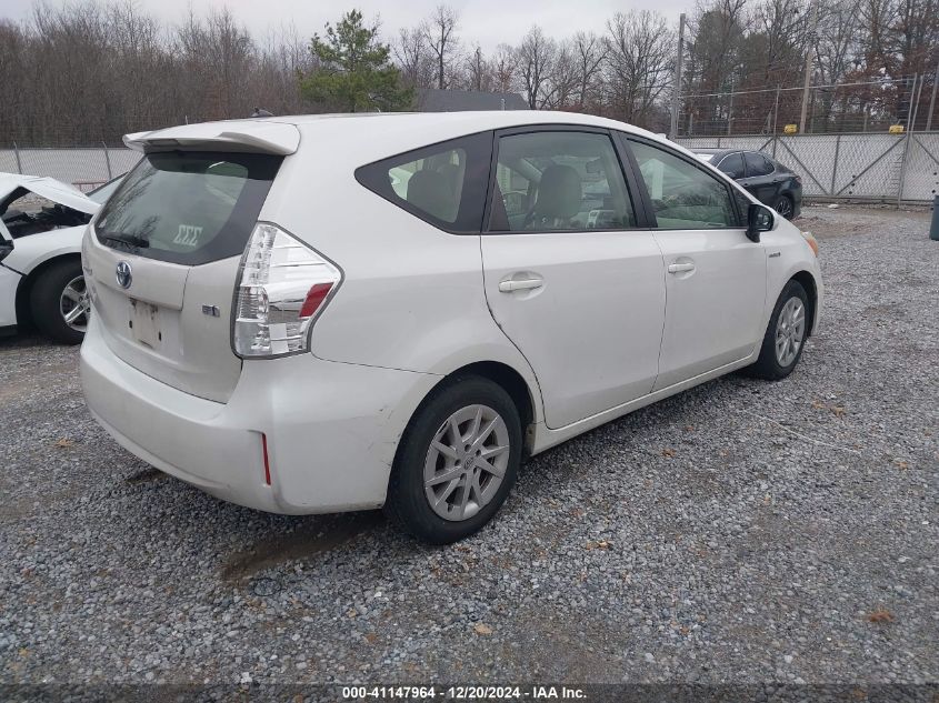 VIN JTDZN3EU3E3331117 2014 TOYOTA PRIUS V no.4