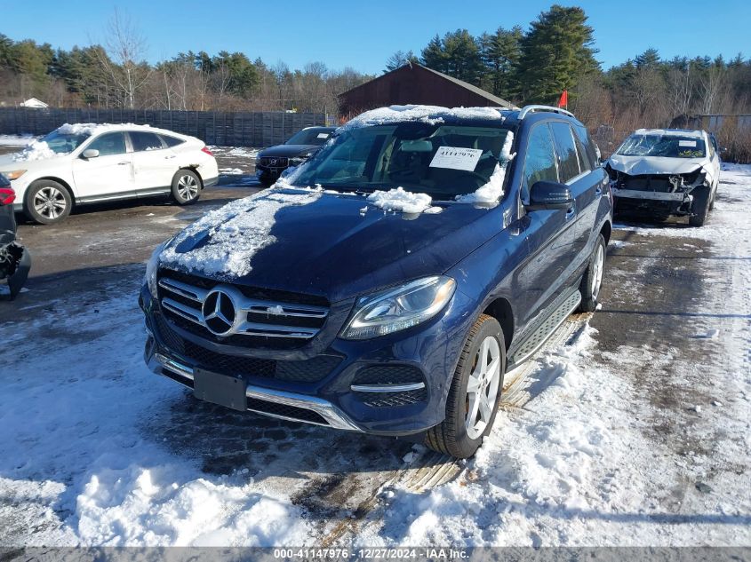 2017 Mercedes-Benz Gle 350 4Matic VIN: 4JGDA5HB7HA992138 Lot: 41147976