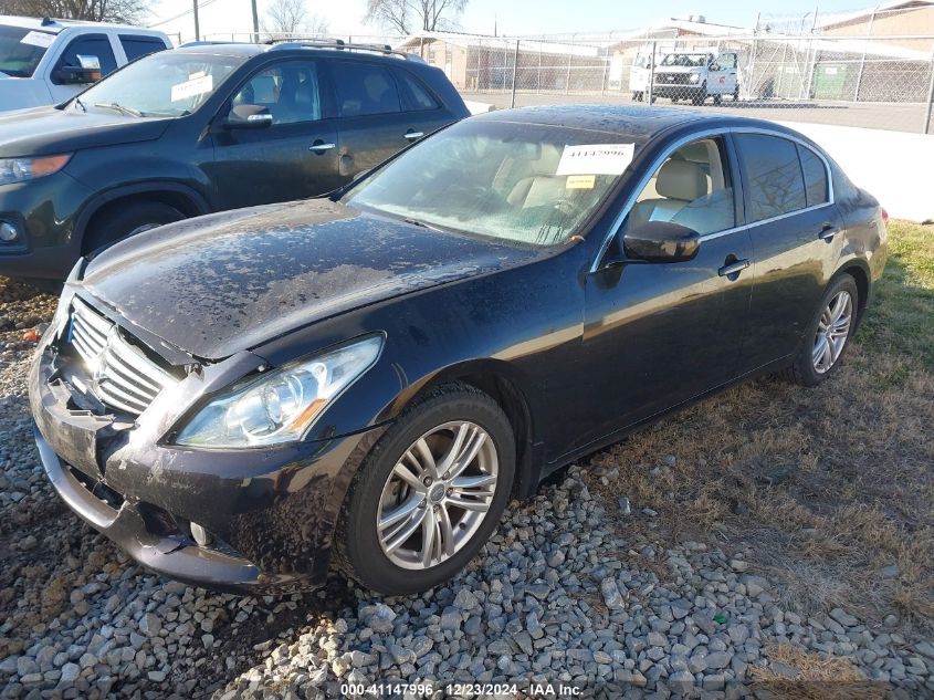 VIN JN1CV6AP7DM710382 2013 Infiniti G37, Journey no.2