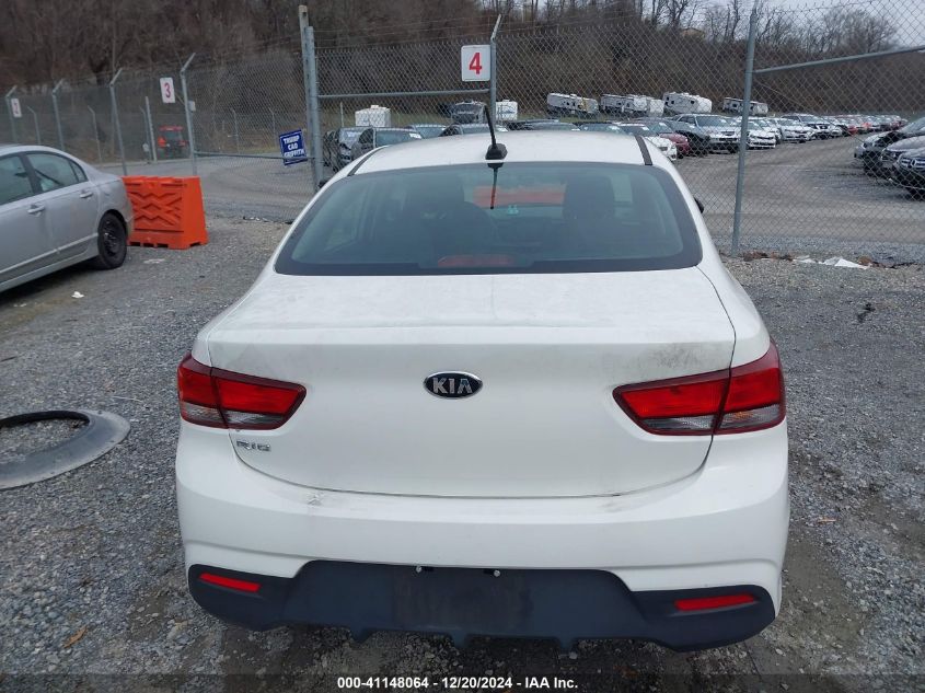 2018 Kia Rio Lx VIN: 3KPA24AB2JE054480 Lot: 41148064