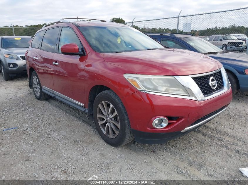 VIN 5N1AR2MM0DC625811 2013 Nissan Pathfinder, SL no.1