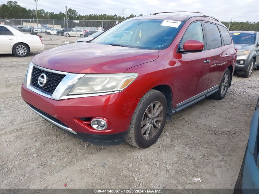 VIN 5N1AR2MM0DC625811 2013 Nissan Pathfinder, SL no.2