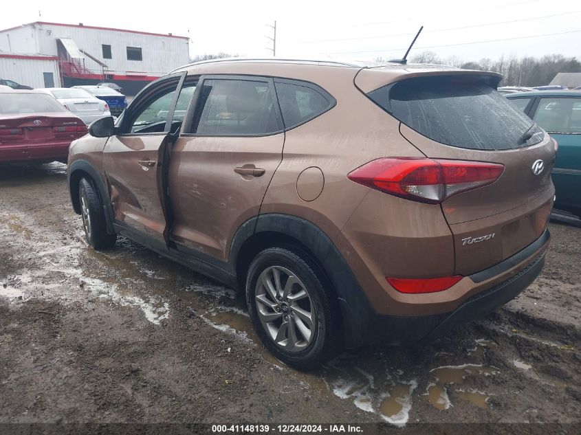 VIN KM8J3CA49GU138102 2016 Hyundai Tucson, SE no.3