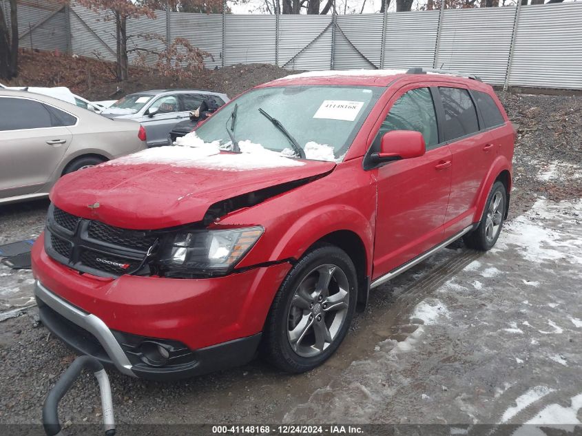 VIN 3C4PDDGG7FT549252 2015 Dodge Journey, Crossroad no.2