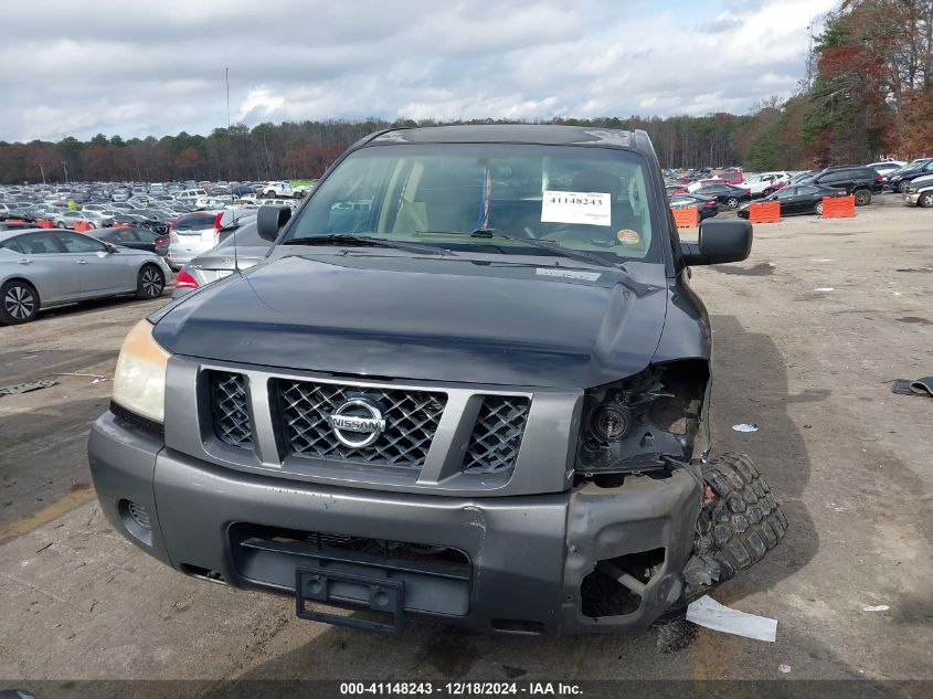 2008 Nissan Titan Xe VIN: 1N6BA06AX8N314885 Lot: 41148243