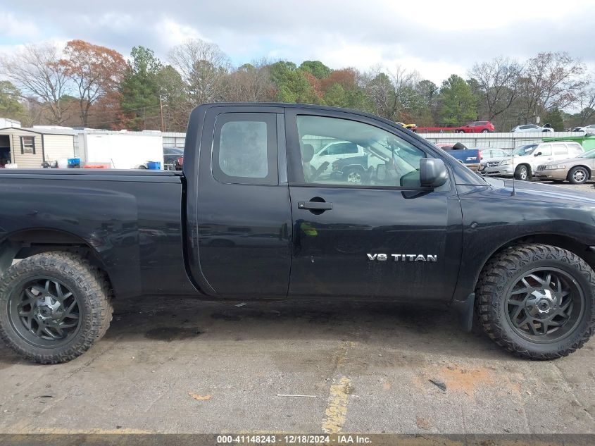 2008 Nissan Titan Xe VIN: 1N6BA06AX8N314885 Lot: 41148243