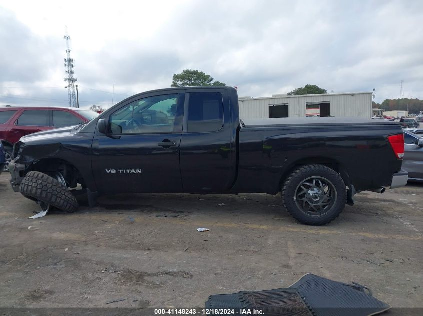 2008 Nissan Titan Xe VIN: 1N6BA06AX8N314885 Lot: 41148243