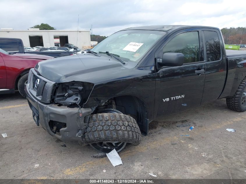 2008 Nissan Titan Xe VIN: 1N6BA06AX8N314885 Lot: 41148243