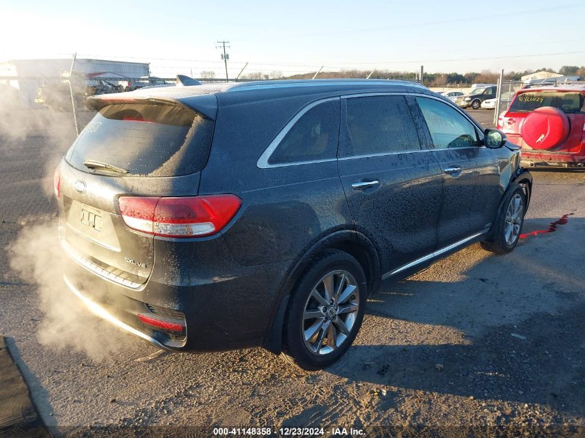 2016 KIA SORENTO 3.3L SXL - 5XYPKDA50GG174830