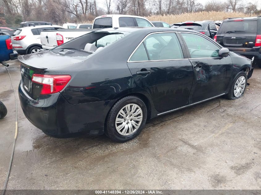 VIN 4T4BF1FK3ER402683 2014 Toyota Camry, LE no.4