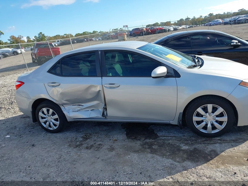2016 TOYOTA COROLLA LE - 2T1BURHE3GC495392