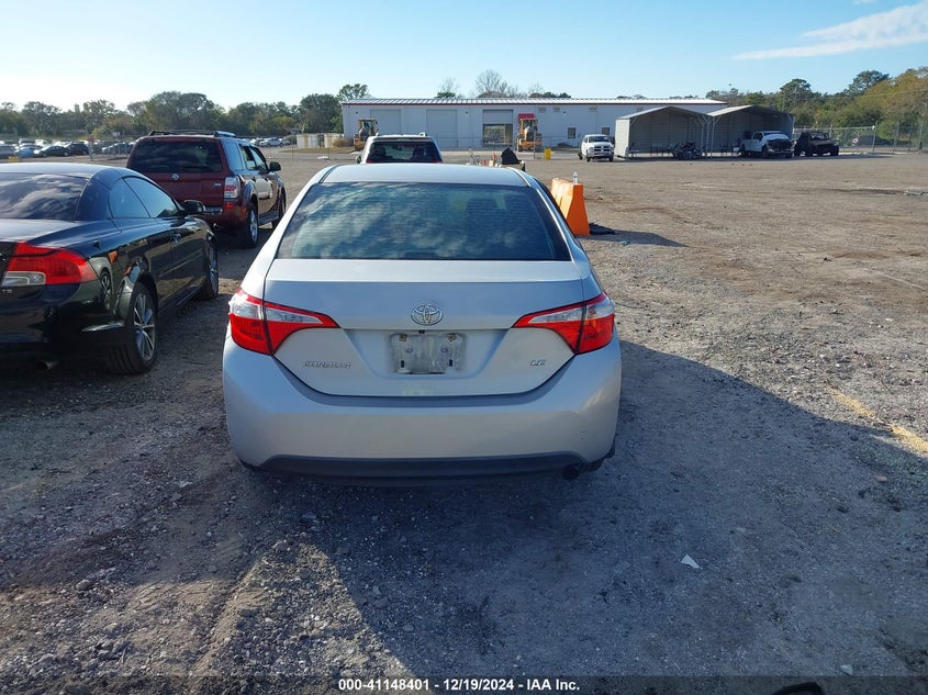 2016 TOYOTA COROLLA LE - 2T1BURHE3GC495392