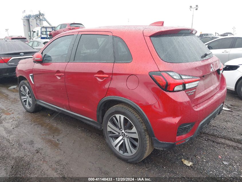 VIN JA4APVAU7MU018597 2021 MITSUBISHI OUTLANDER SPORT no.3