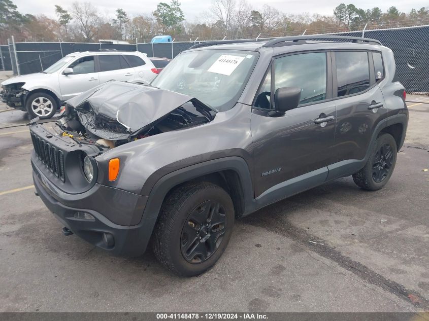 VIN ZACCJBABXJPH46716 2018 JEEP RENEGADE no.2