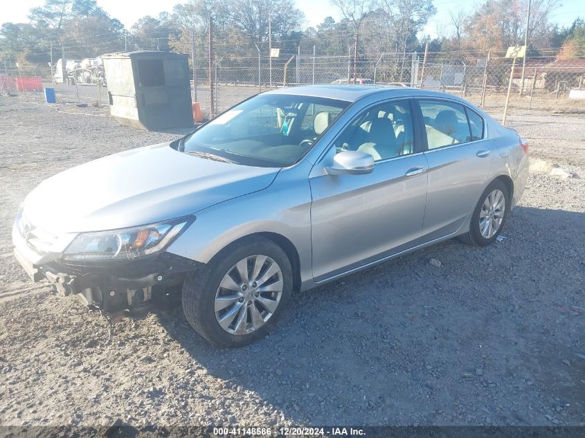 VIN 1HGCR2F87EA208102 2014 Honda Accord, Ex-L no.2