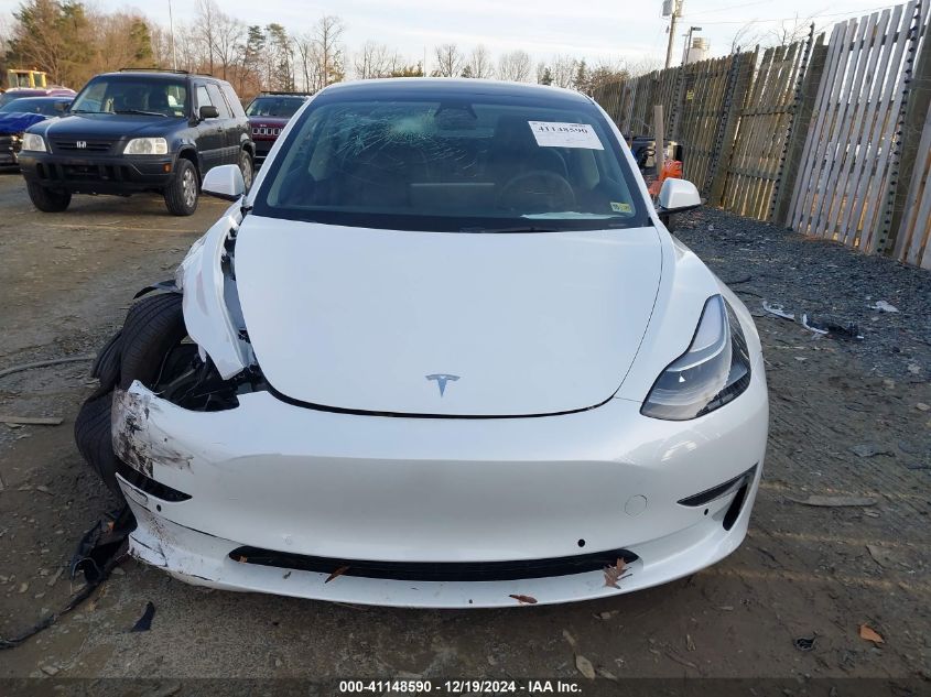 2022 Tesla Model 3 Rear-Wheel Drive VIN: 5YJ3E1EA8NF121678 Lot: 41148590