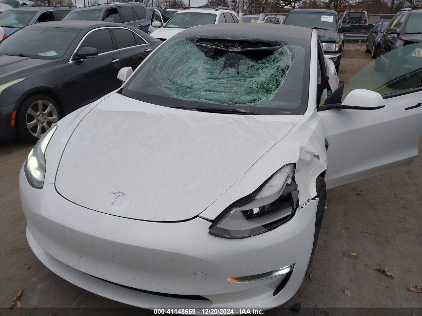 2023 Tesla Model 3 Long Range Dual Motor All-Wheel Drive VIN: 5YJ3E1EB0PF389457 Lot: 41148659