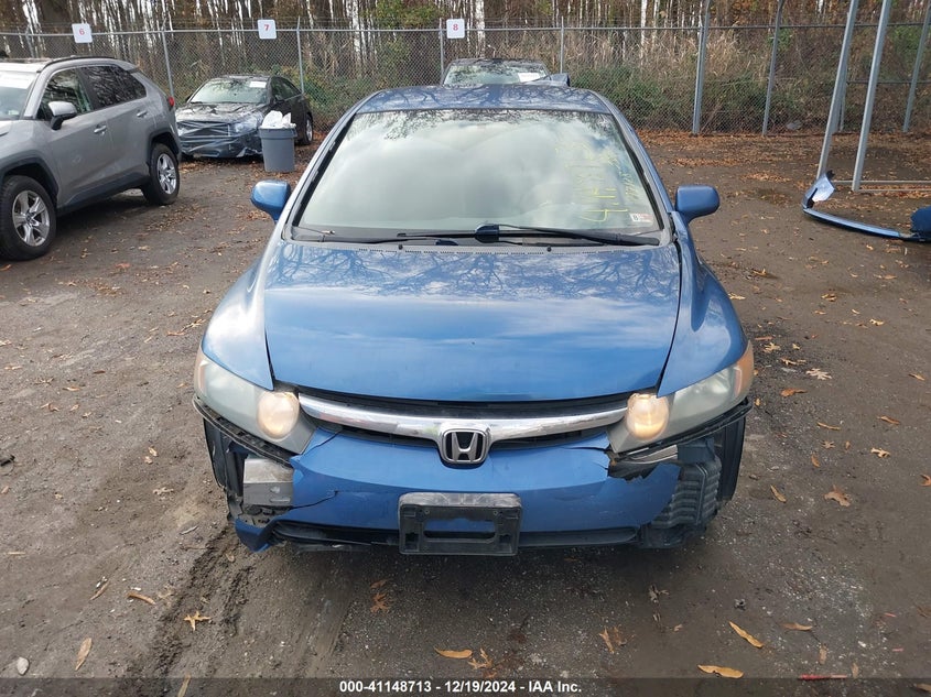 2008 HONDA CIVIC VIN: 1HGFA16578L086015