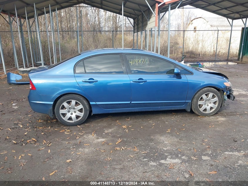 2008 HONDA CIVIC VIN: 1HGFA16578L086015