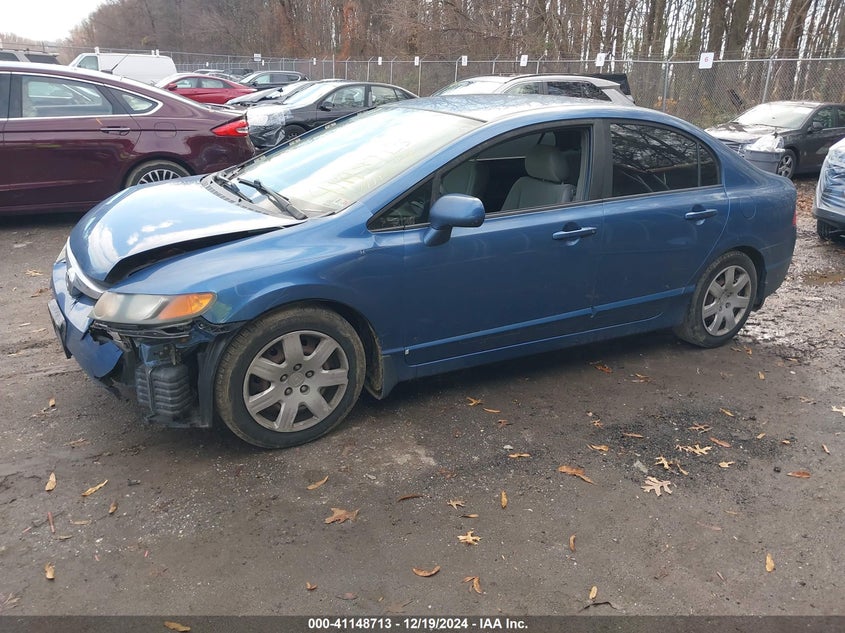 2008 HONDA CIVIC VIN: 1HGFA16578L086015