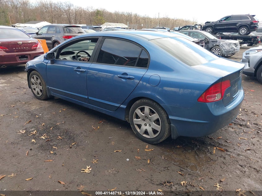 2008 HONDA CIVIC VIN: 1HGFA16578L086015